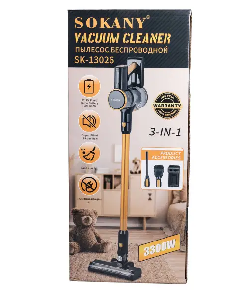 Пилосос акумуляторний ручний вертикальний безпровідний без мішка з колбою для дому циклонний пилосос 3в1 - фото 7 Пилосос акумуляторний ручний вертикальний безпровідний без мішка з колбою для дому циклонний пилосос 3в1 - фото 7