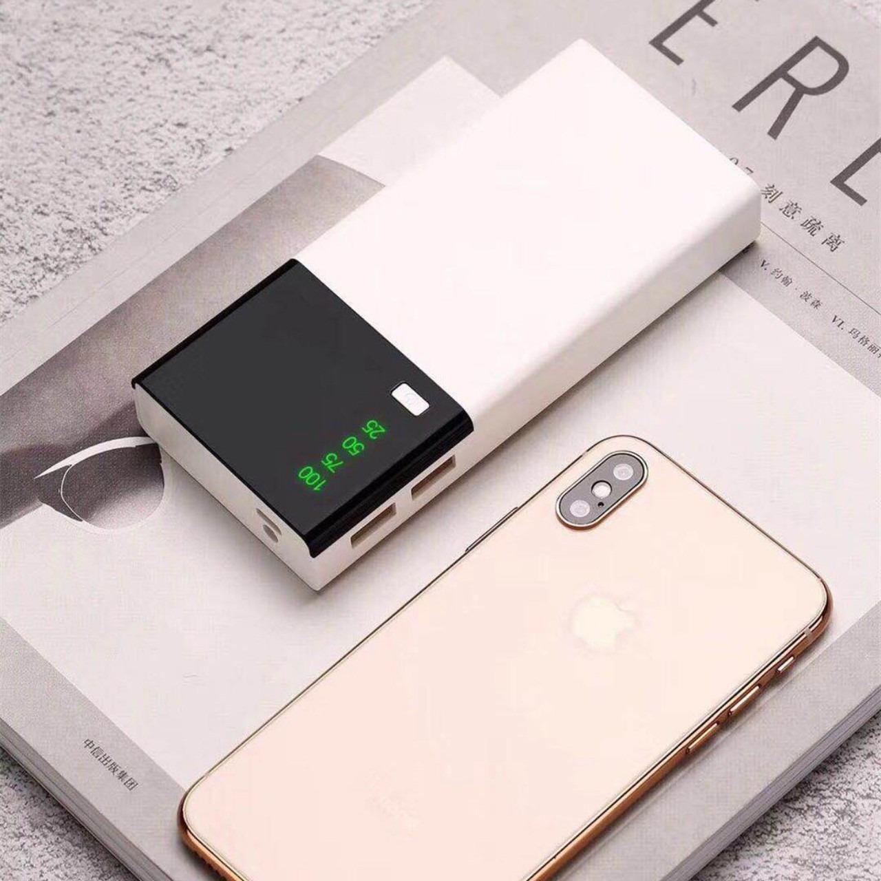 Портативная батарея внешняя Power Bank 2 USB с экраном 20000 mAh (X9) - фото 4 Портативная батарея внешняя Power Bank 2 USB с экраном 20000 mAh (X9) - фото 4