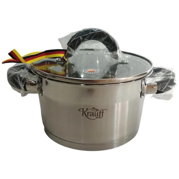 Кастрюля с крышкой Krauff 26-242-046 1,8 л Нержавеющая сталь (14382624)