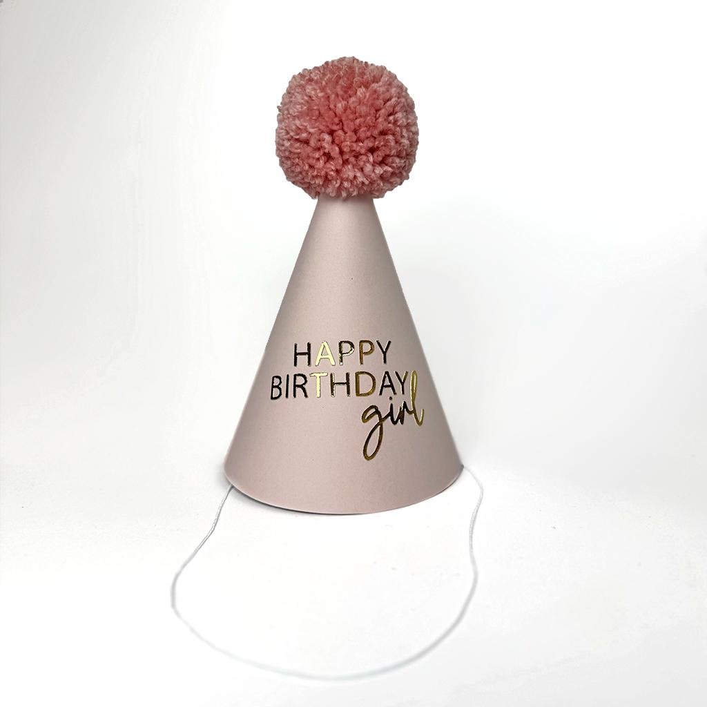 Ковпачок іменинниці Birthday girl Рожевий Ковпачок іменинниці Birthday girl Рожевий