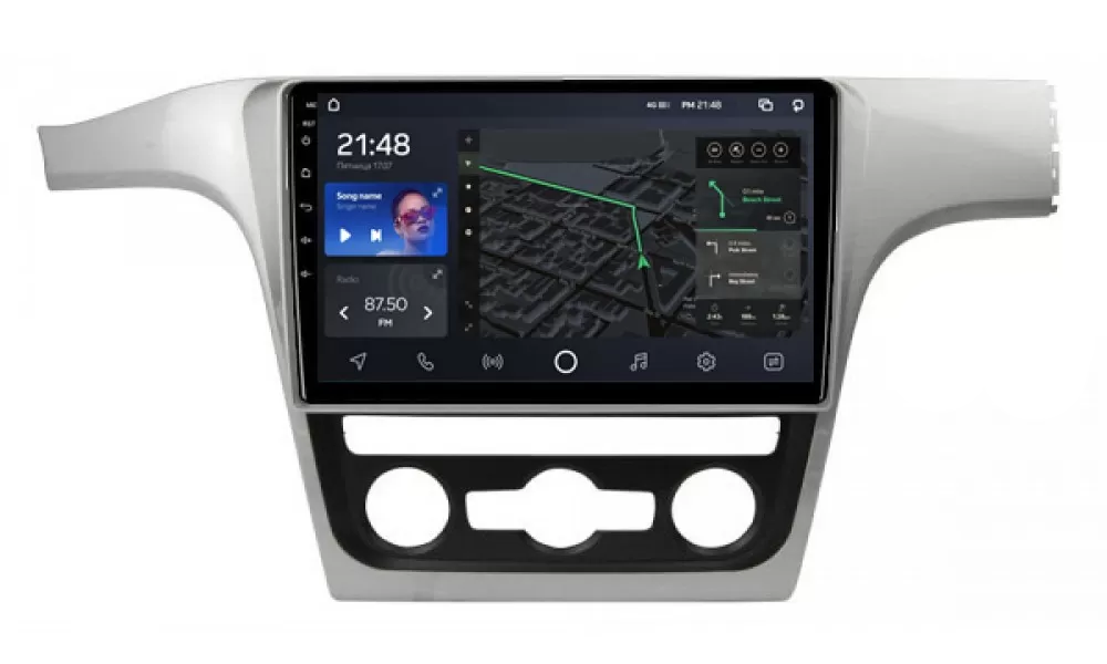 Штатная магнитола CYCLONE C10-004 4-64Gb 2k DSP Volkswagen Passat NMS 2011+ 10"