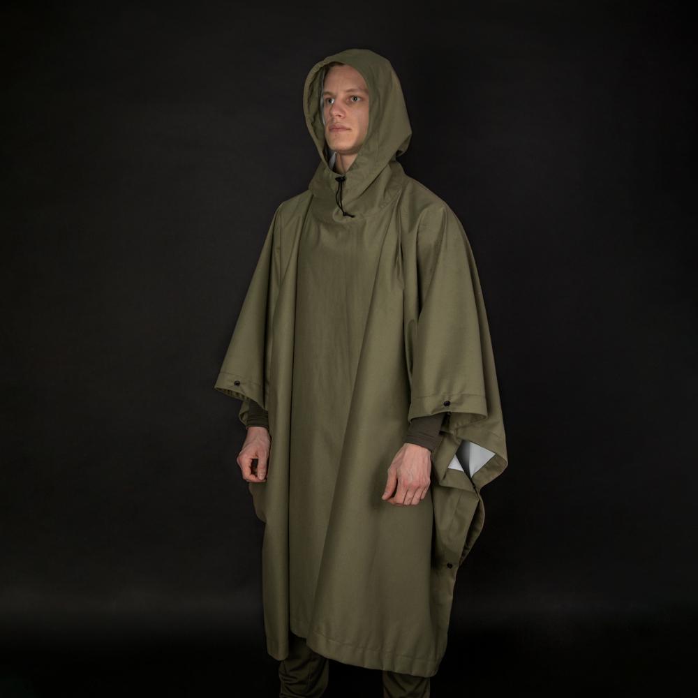 Пончо водонепроникне Оливковий (522278) - фото 12 Пончо водонепроникне Оливковий (522278) - фото 12