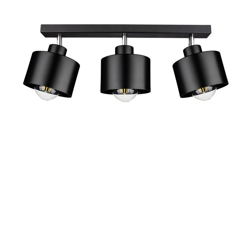 Люстра потолочная Light House SRS-16082/3 на три лампы Черный