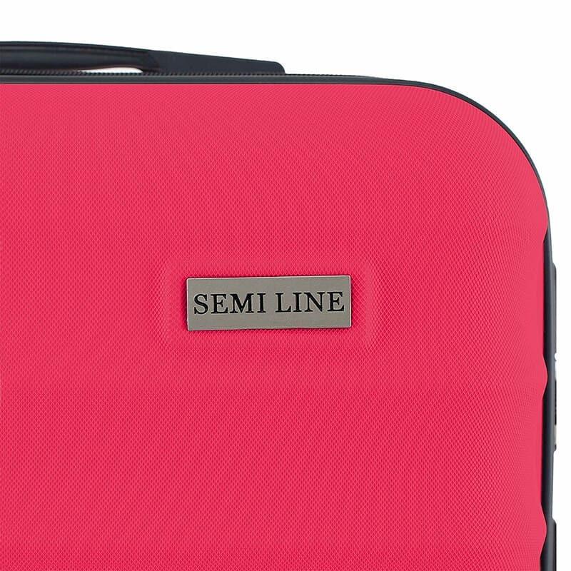 Чемодан SEMI LINE 28" L 93 л Dark Rose (DAS302595) - фото 7