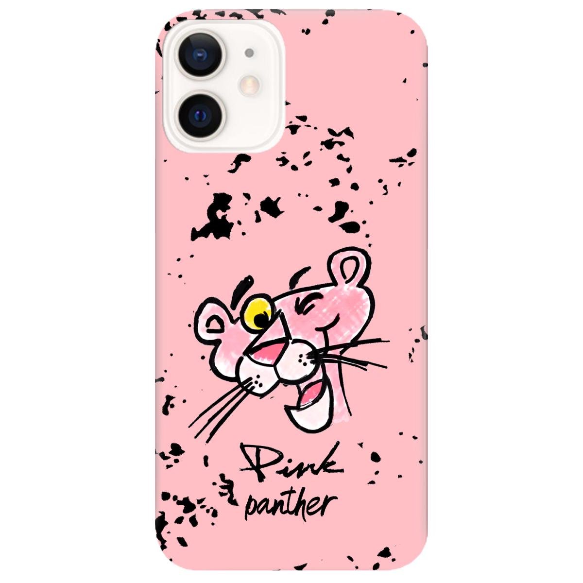 Силіконовий чохол Zorrov для Apple iPhone 12 - Pink Panther (14070070262117613)