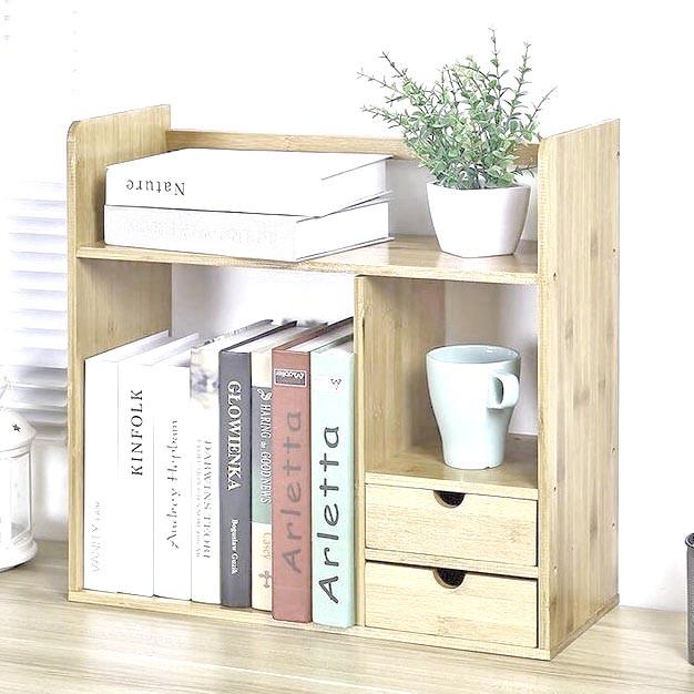 Полка-надстройка настольная из дерева Лафорс бланже (АКД-010301)