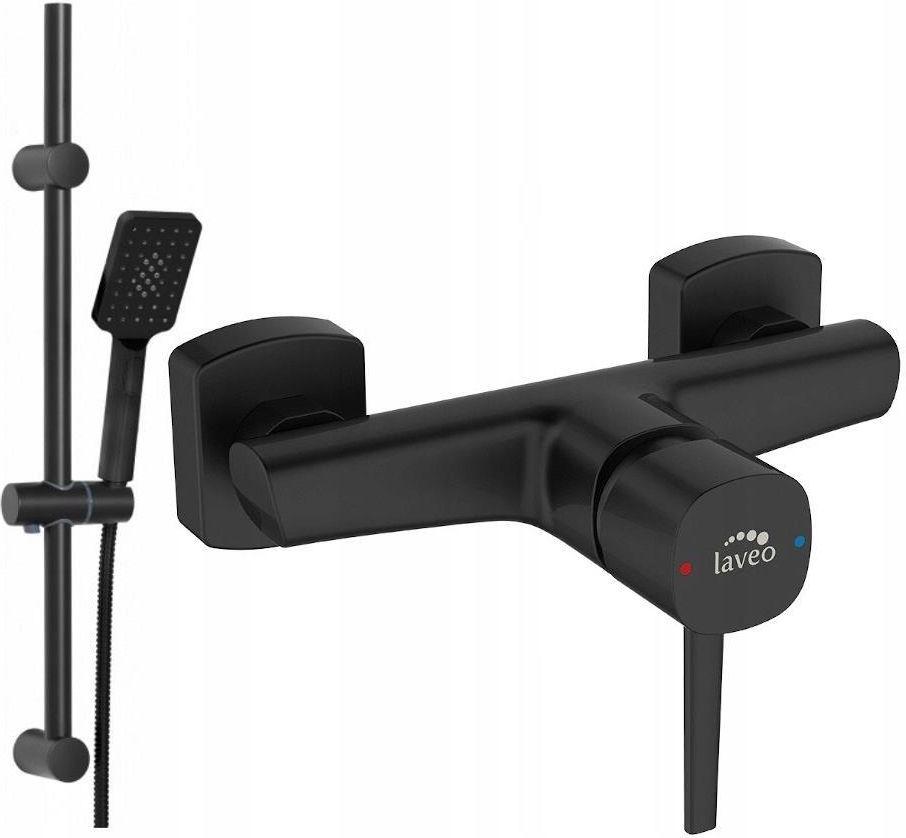 Смеситель для душа Laveo Polla Black (BAP740D)