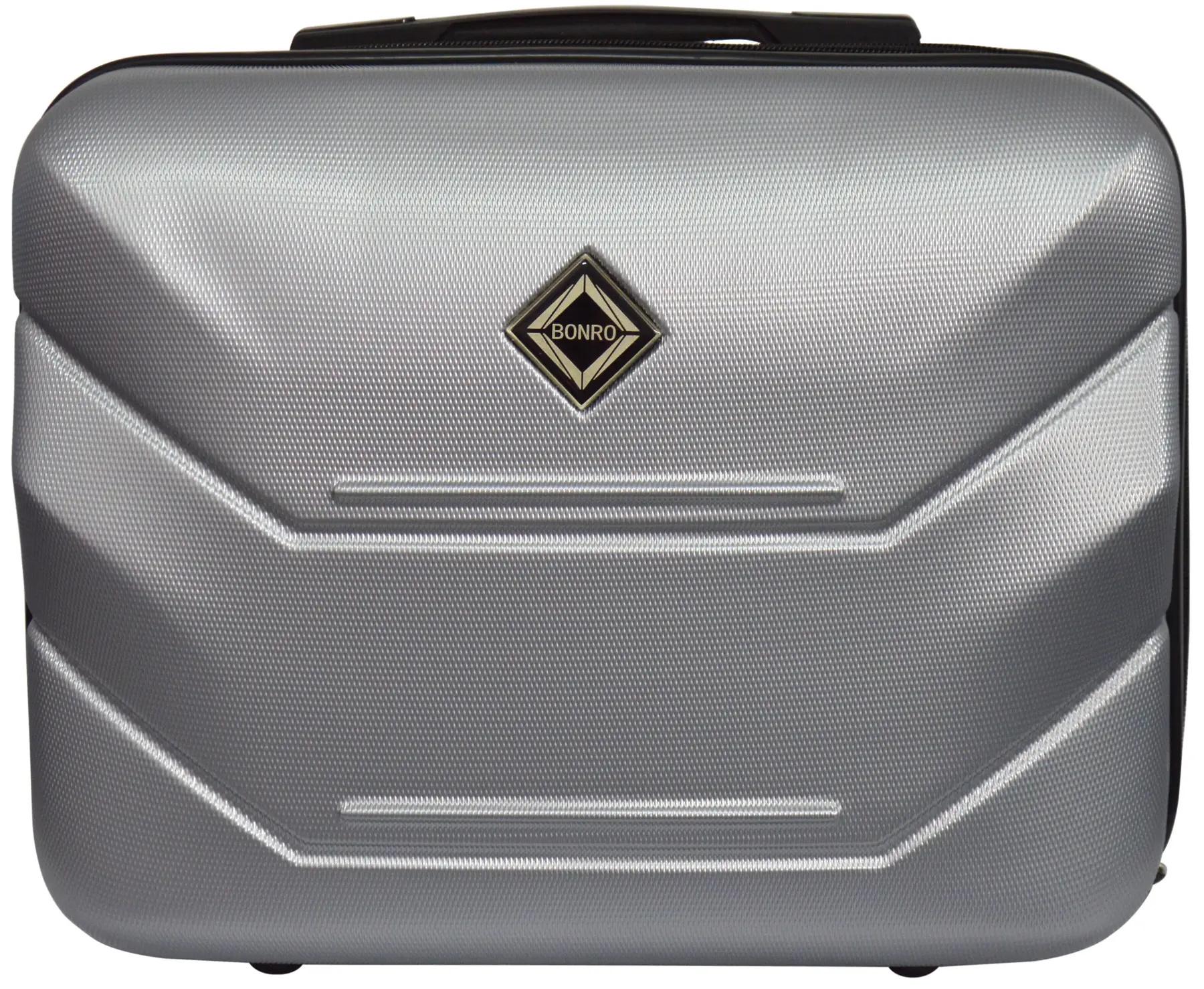 Кейс дорожный Bonro 2019 большой Серебристый (10500802mili) - фото 1 Кейс дорожный Bonro 2019 большой Серебристый (10500802mili) - фото 1