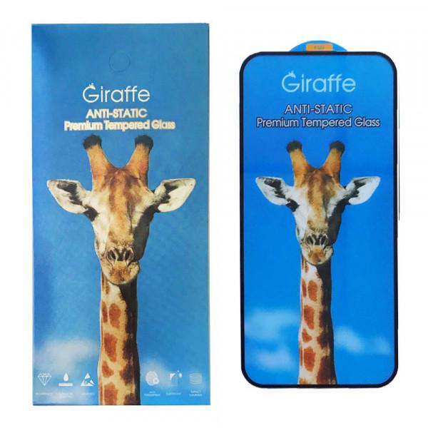 Захисне скло Giraffe Anti-Static Apple iPhone 16 Pro (A3293, A3083, A3292, A3294) з чорною рамкою