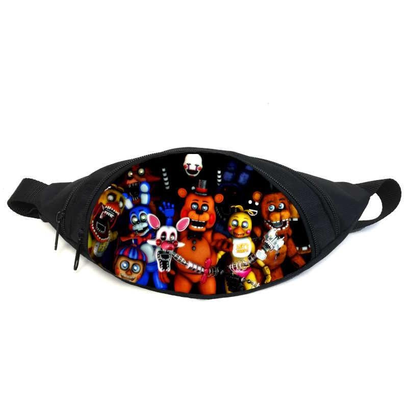 Поясная сумка-бананка Cappuchino toys ФНАФ Аниматроники GB-FNAF 5 ночей с Фредди 19 Черный (2033177480)