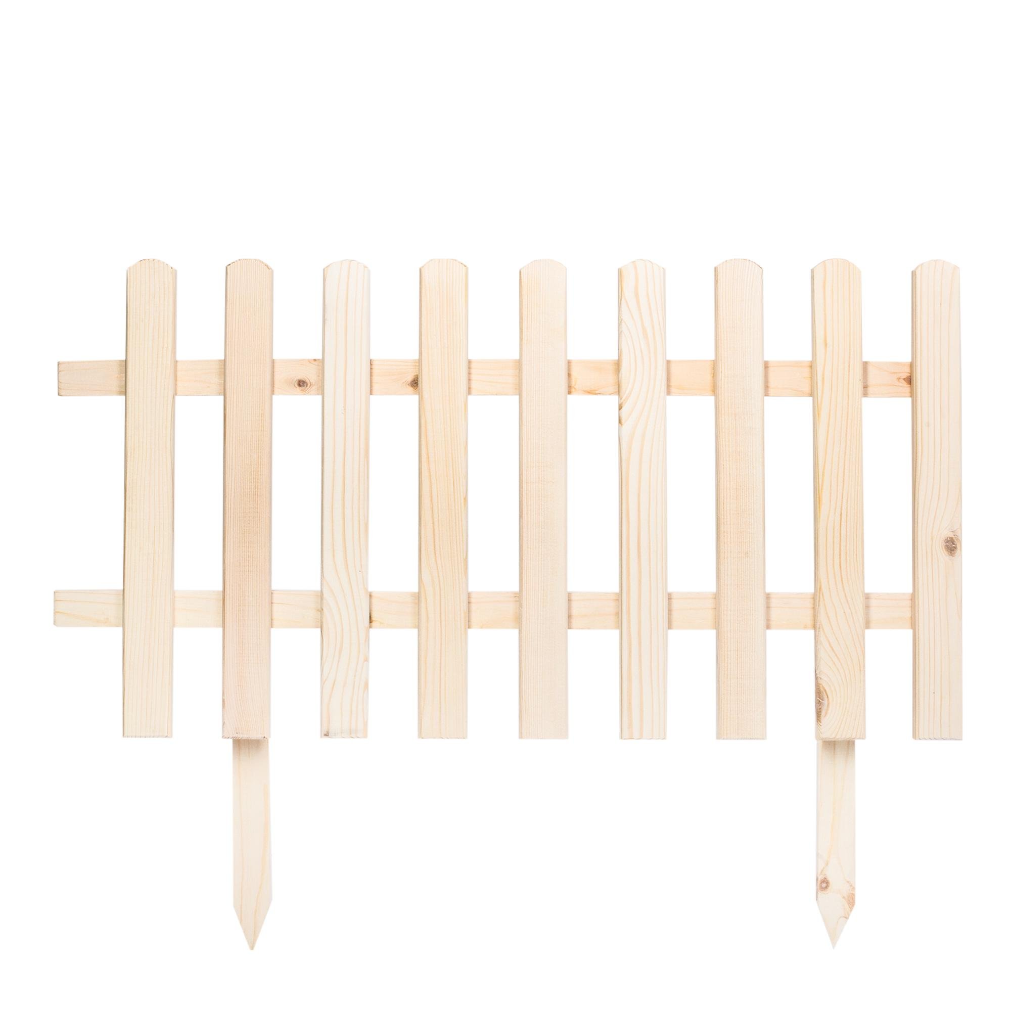 Забор садовый деревянный 750х400 мм (wd- 025)