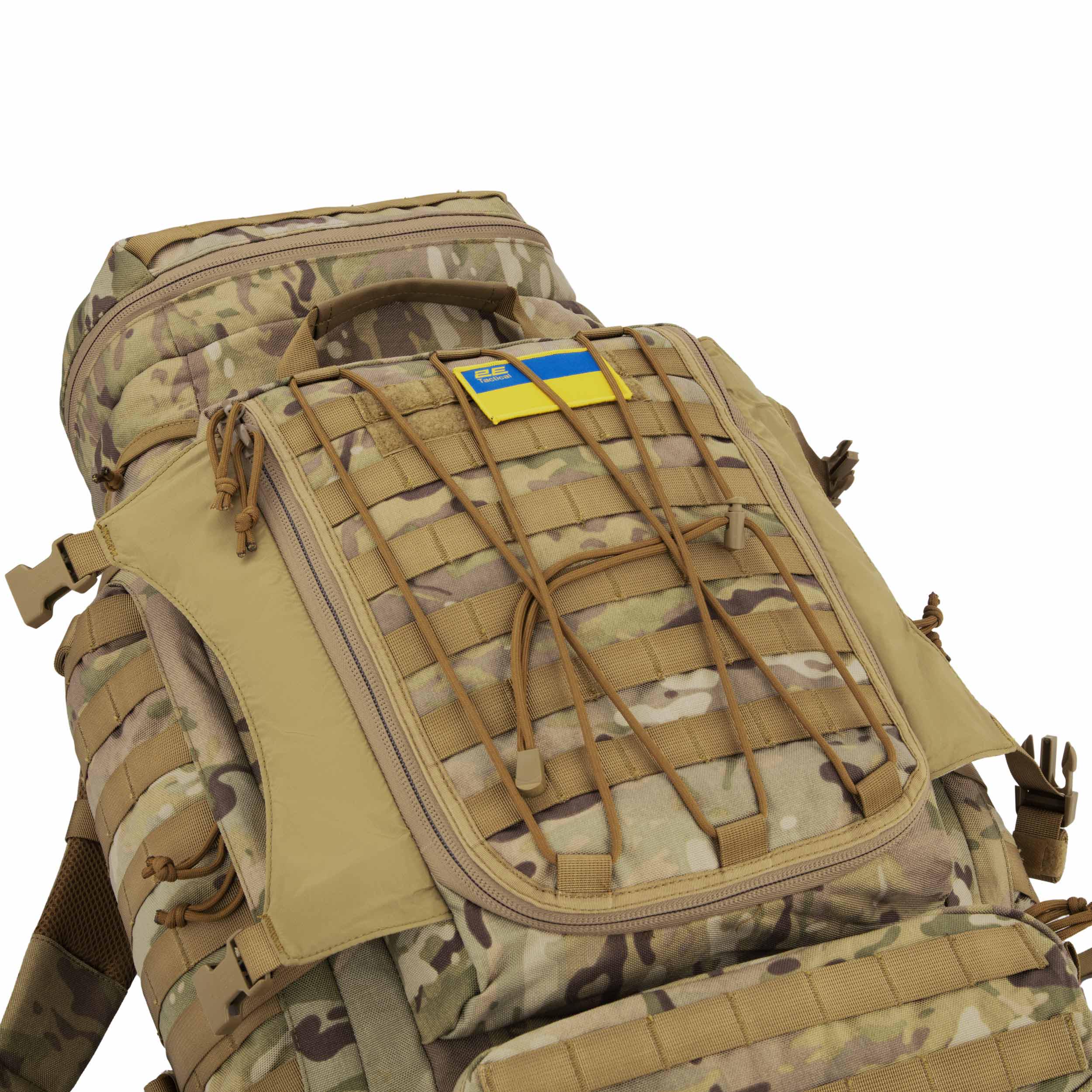 Рюкзак 2Е Tactical LargeCap Molle 90 л Камуфляж (ERC-2E-TACTLARGBKP-90L-CP) - фото 12