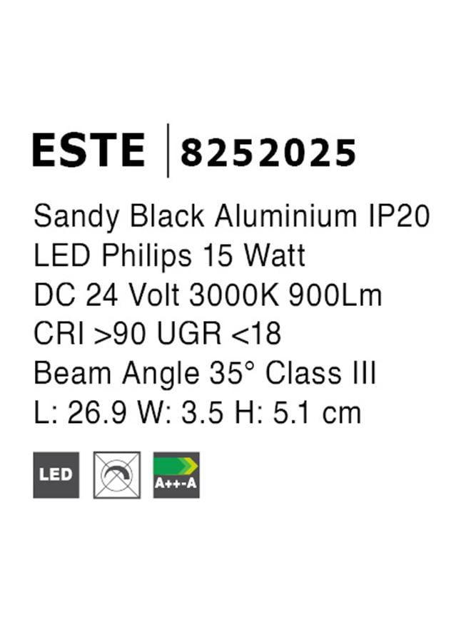 Светильник магнитный Nova Luce Este (8252025) - фото 3 Светильник магнитный Nova Luce Este (8252025) - фото 3