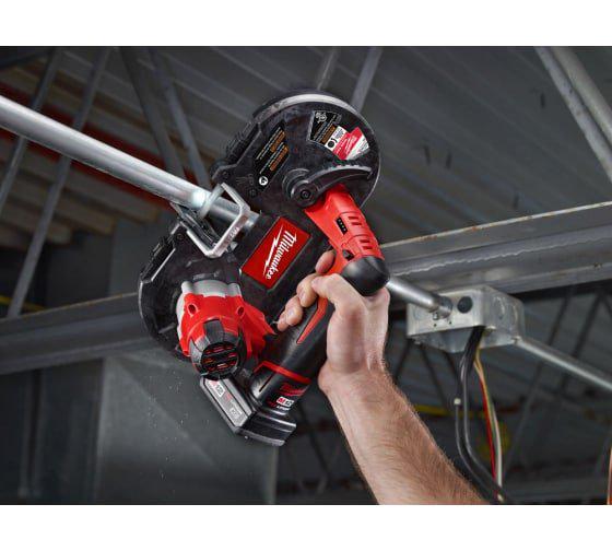 Акумуляторна стрічкова пилка Milwaukee M12 BS-0 (4933431310) - фото 11