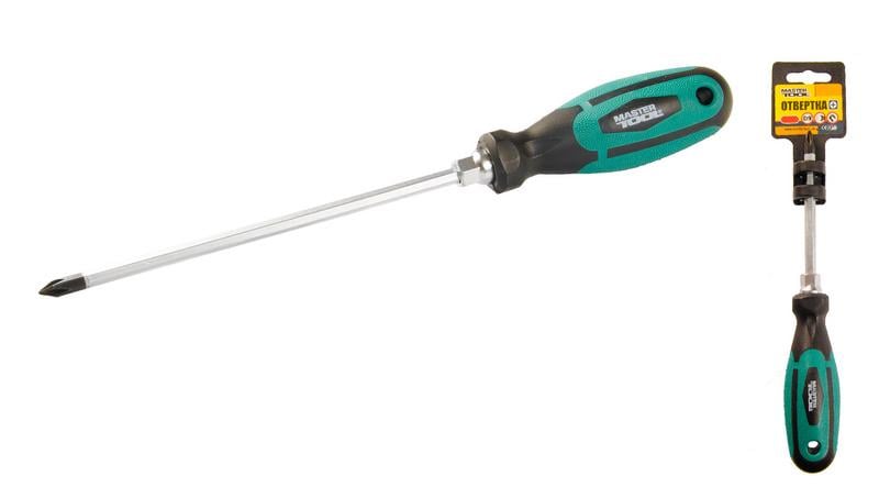 Отвертка крестовая Mastertool усиленная РН1х150 мм (45-8115)
