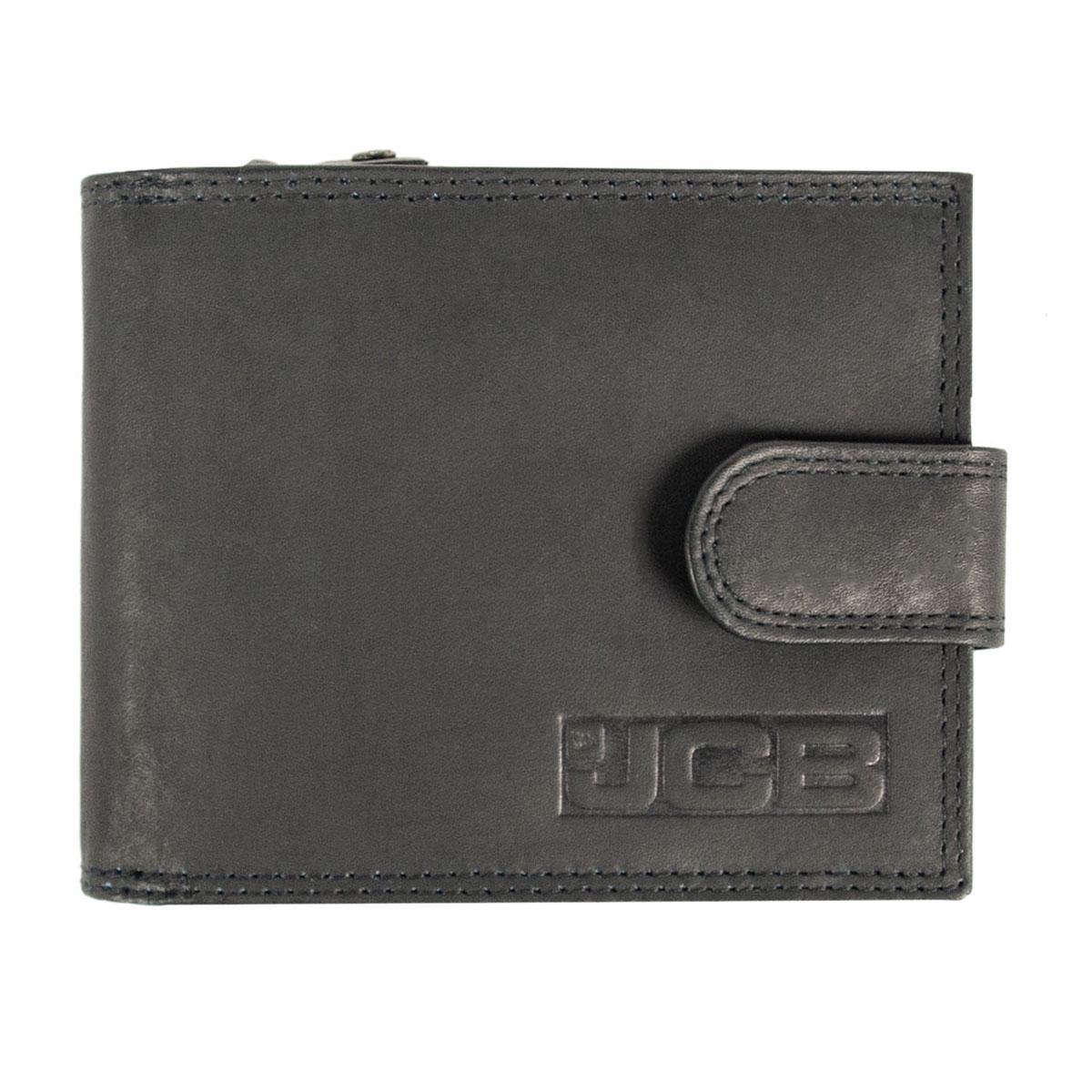 Кошелек кожаный мужской JCB NC45MN Black (JCBNC45MN BLK)