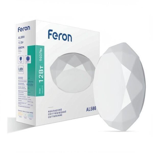 Стельовий світильник Feron 40191 AL588 12 Вт 960 лм 5000K