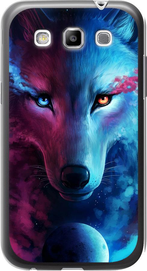 Чехол на Samsung Galaxy Win i8552 Арт-волк (3999u-51-42517)