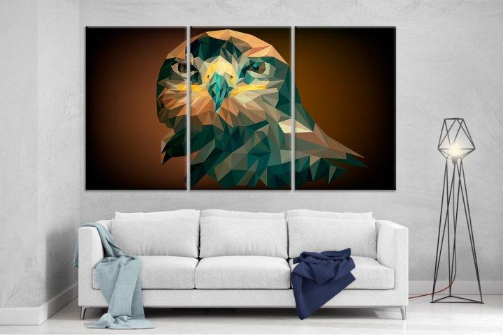 Картина модульная на холсте DK Сова 159x99 см (XL153)
