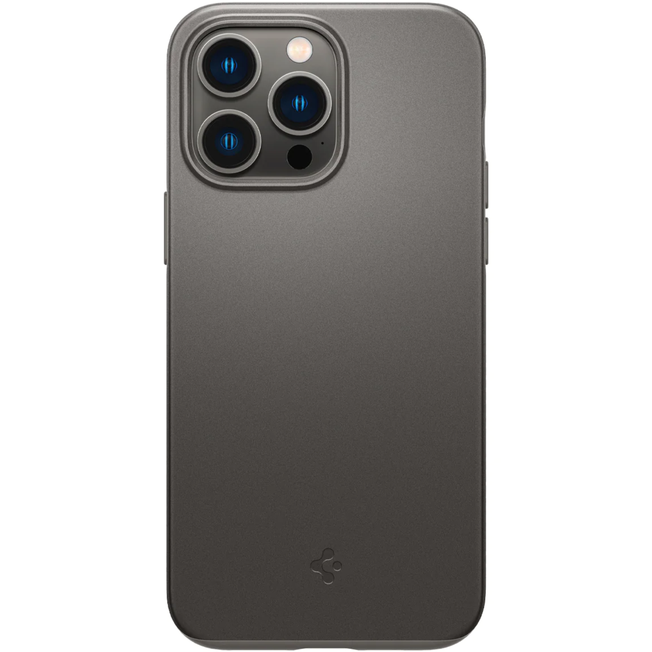 Чехол накладка Spigen Thin Fit for iPhone 14 Pro Max, Gunmetal (ACS04767) - фото 2