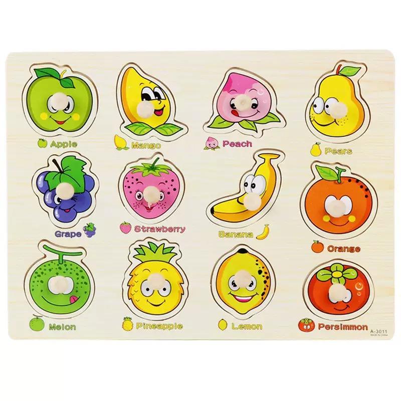 Пазл дерев'яний Фрукти 30х23 см (206) Пазл дерев'яний Фрукти 30х23 см (206)