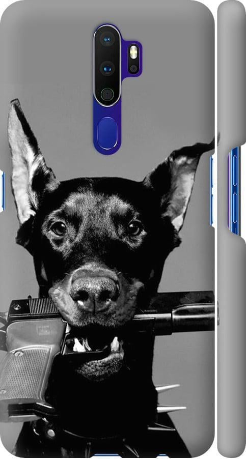 Чехол на Oppo A9 2020 Доберман (2745m-1865-42517)