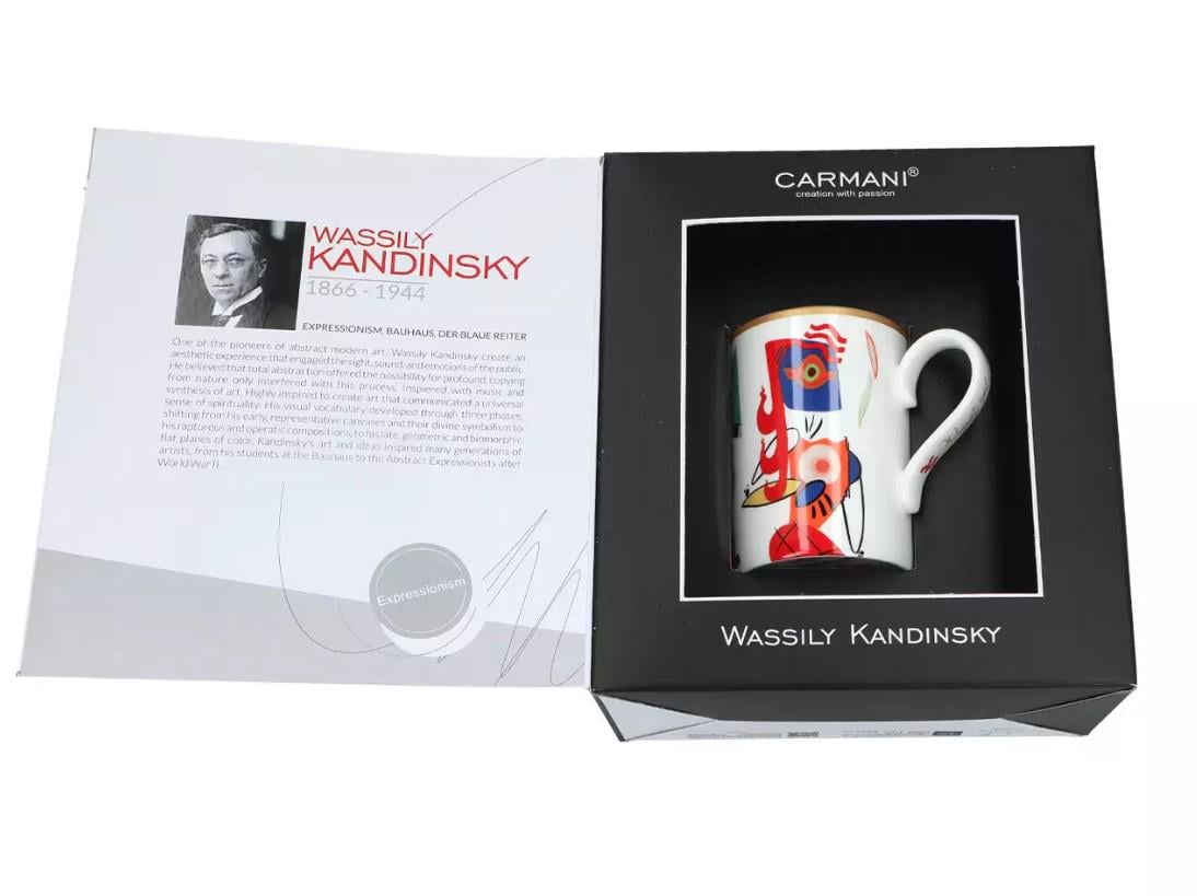 Чашка Carmani В. Кандинский 380 мл 11 см (046-0209)