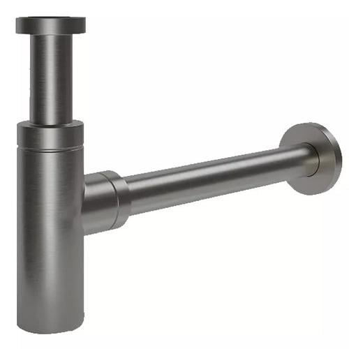 Сифон для раковины Frap F82-9 1 1/4" впуск Графит (225393)