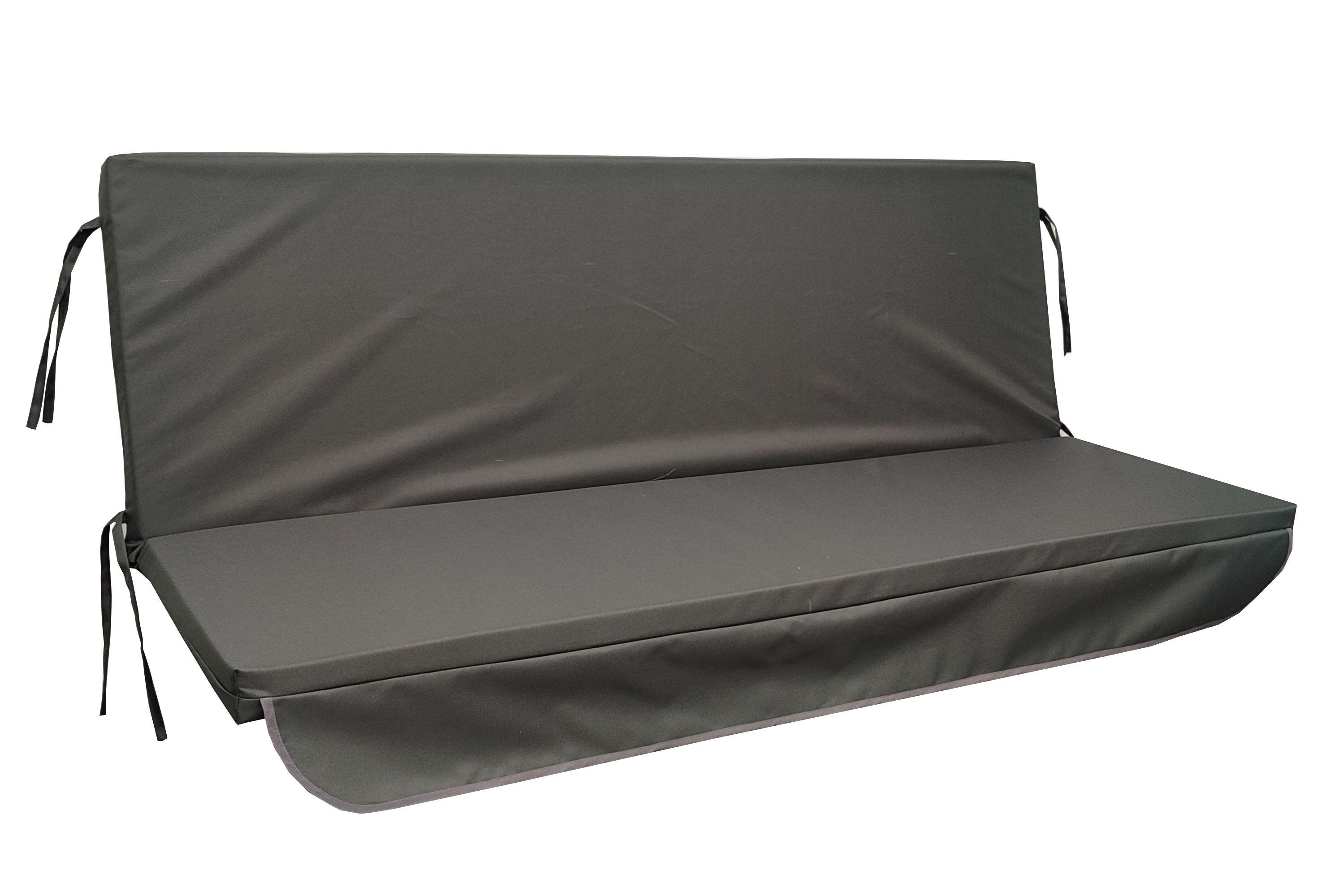 Чехол матраса для качелей eGarden BOX водоотталкивающий 170x110x6 см Темно-серый (5694)