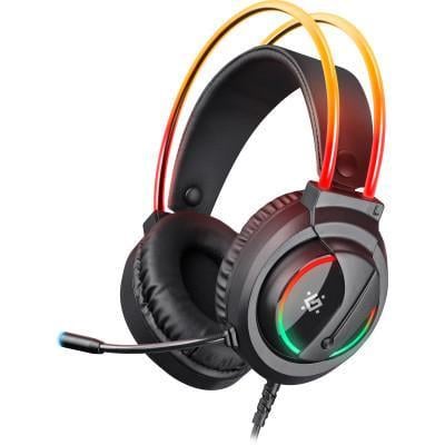 Гарнитура проводная игровая Defender Flame RGB 2 м Черный (36262506)