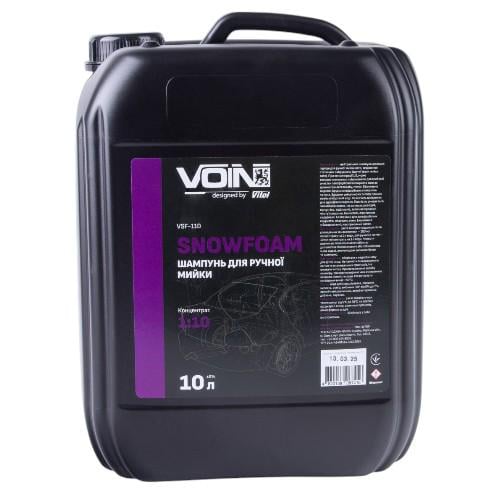 Автошампунь для ручной мойки Voin SnowFoam 1:10 2а фаза 10 л (VSF-110)