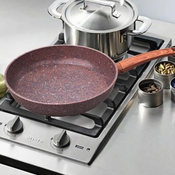 Пательня глибока багатошарова з ультраміцним покриттям 26 см (2613-СВ) - фото 2 Пательня глибока багатошарова з ультраміцним покриттям 26 см (2613-СВ) - фото 2