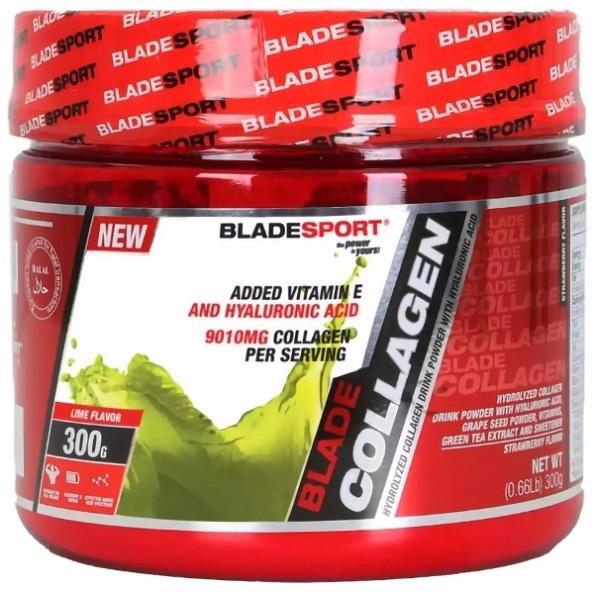 Натуральная добавка-хондропротектор для спорта Blade Sport Collagen Lime 300 г/30 порций (24088115)