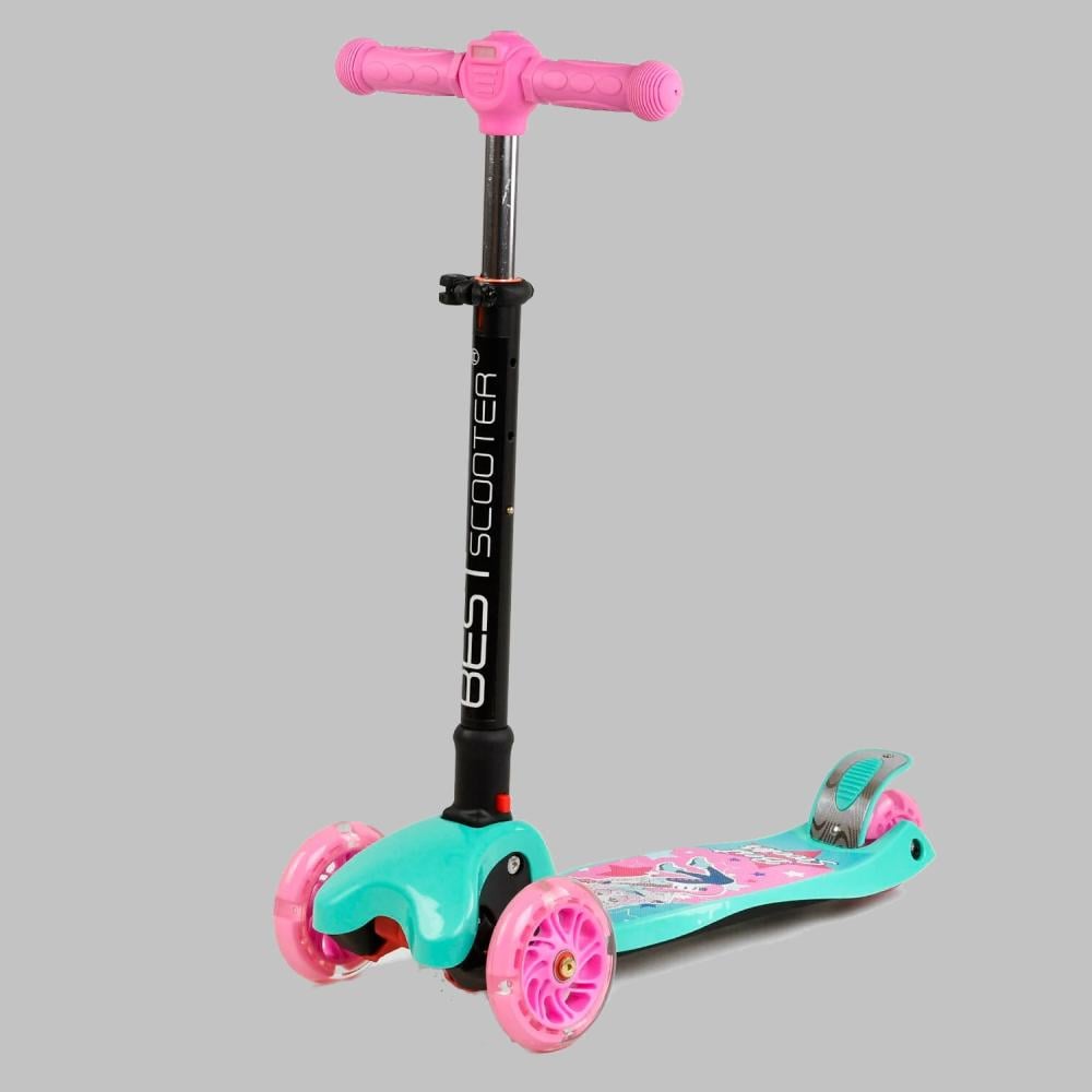 Самокат трехколесный Best Scooter Girl/guitar Multicolor (111635)