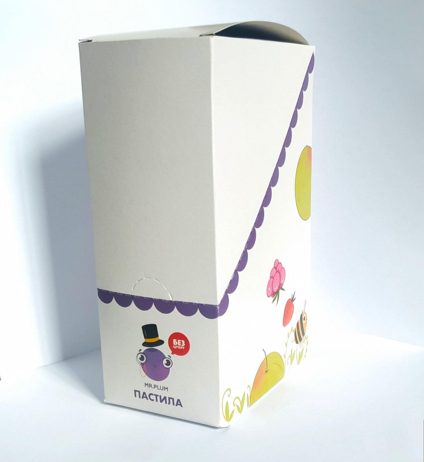 Пастила натуральна Mr.Plum Чорна смородина 15 г 30 шт. - фото 2