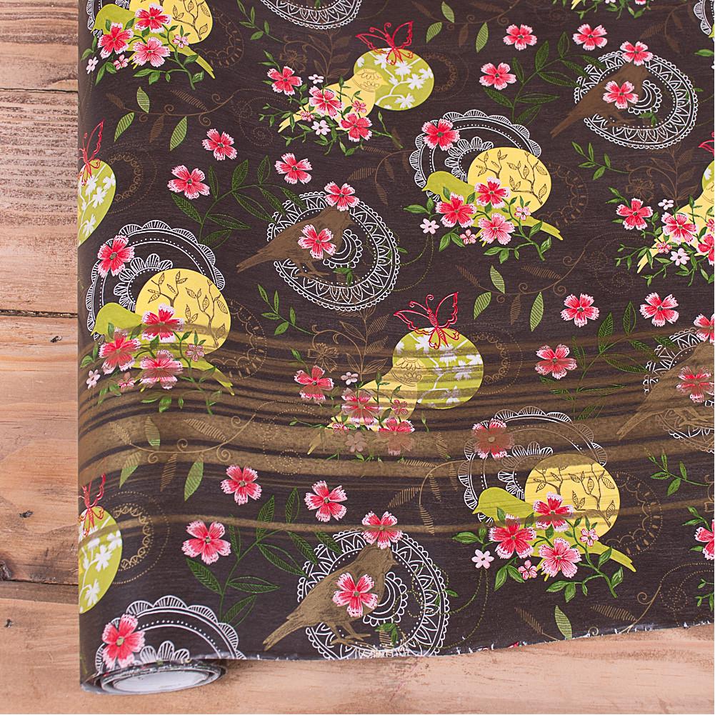 Бумага в рулоне Птички ретро 70 см 10 м (468-95)