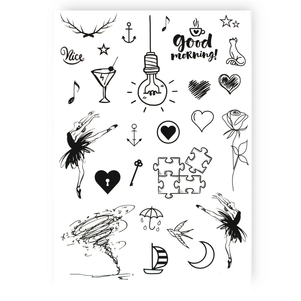 Детские тату Good morning (228649)