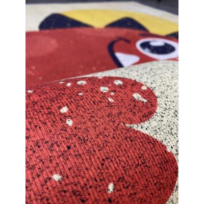 Килим безворсовий в дитячу Діно з кулькою 180х250 см (L0332.6) - фото 4 Килим безворсовий в дитячу Діно з кулькою 180х250 см (L0332.6) - фото 4