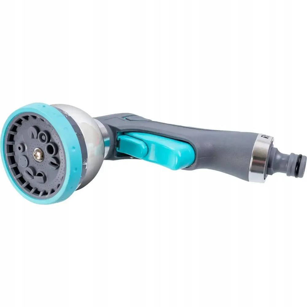 Пістолет для поливу Richmann C0254 метал/пластик 8 функцій (AKD46825) - фото 3 Пістолет для поливу Richmann C0254 метал/пластик 8 функцій (AKD46825) - фото 3