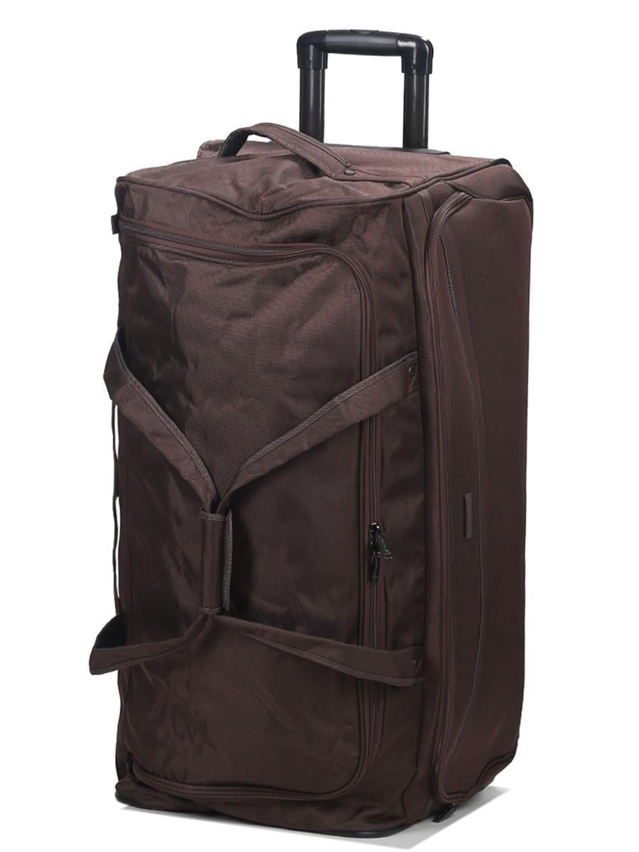 Дорожная сумка на колесах Snowball XL 85х39х42 см 134 л 3,8 кг Коричневый (371-82) Дорожная сумка на колесах Snowball XL 85х39х42 см 134 л 3,8 кг Коричневый (371-82)