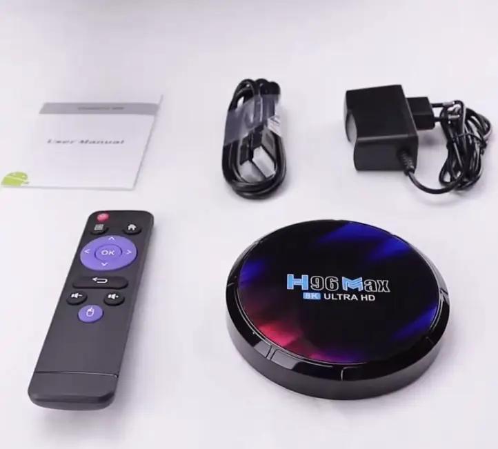 Смарт-приставка H96 MAX 4/64 Гб Smart TV Box Android 13 Налаштована - фото 9 Смарт-приставка H96 MAX 4/64 Гб Smart TV Box Android 13 Налаштована - фото 9