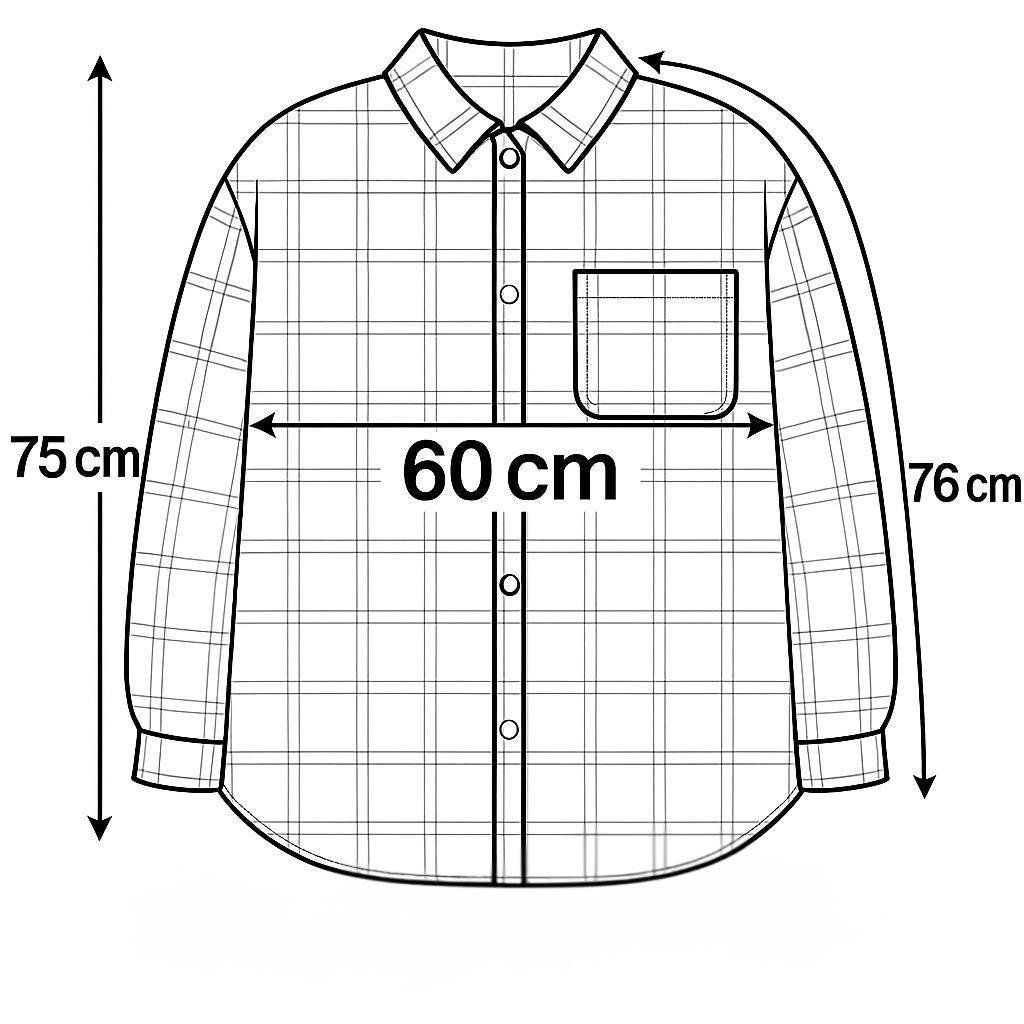 Сорочка жіноча Baoyu 225-1 в клітинку оверсайз фланель OS Темно-коричневий (4760) - фото 10 Сорочка жіноча Baoyu 225-1 в клітинку оверсайз фланель OS Темно-коричневий (4760) - фото 10