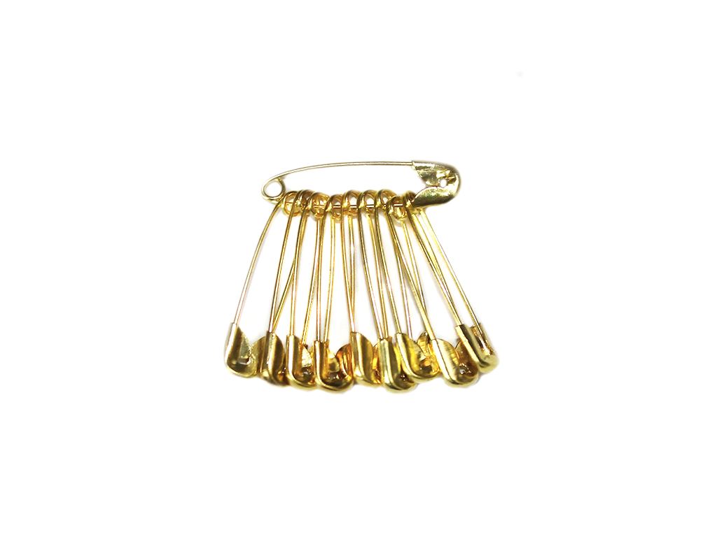 Булавки маленькие 20 мм 10 шт. Золотой Булавки маленькие 20 мм 10 шт. Золотой