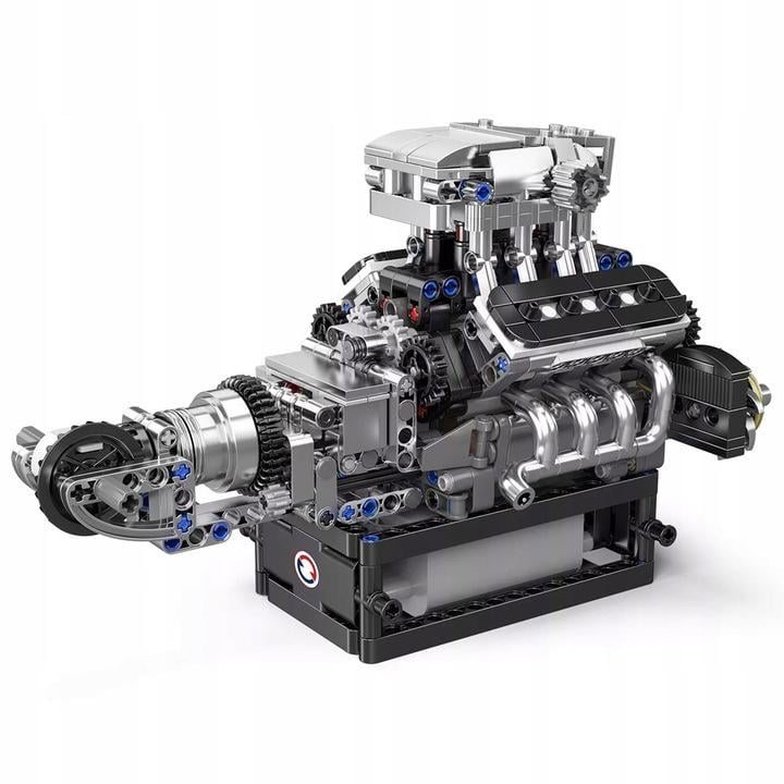 Конструктор McLaren V8 Mould King Двигатель моторизованный восьмицилиндровый 737 дет. (10206)