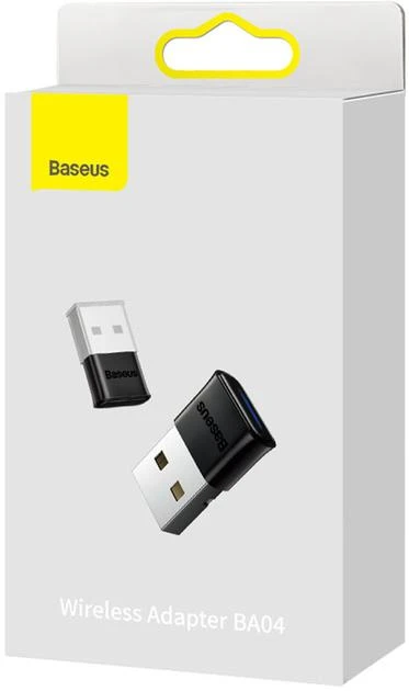 Адаптер Bluetooth BASEUS Wireless Adapter BA04 Black (2474380525) - фото 10