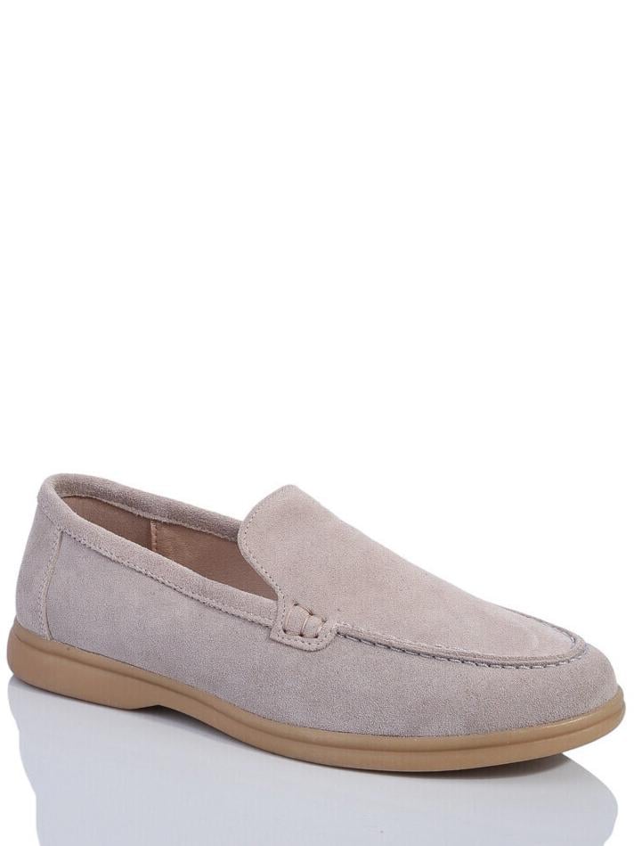 Лоферы замшевые Hengji N335-1 р. 41 Молочный