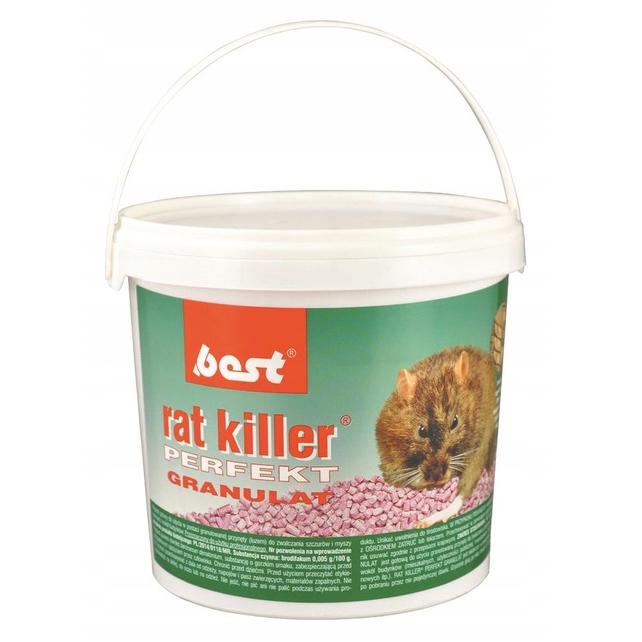 Засіб для гризунів Best RAT Killer Perfekt муміфікуючий 1 кг (5907486603952)