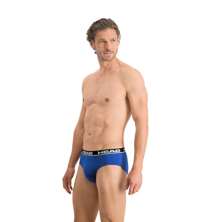 Tрусы-слипы Head Boxer Brief 2P XL Черный/Голубой (100001753-001 XL)