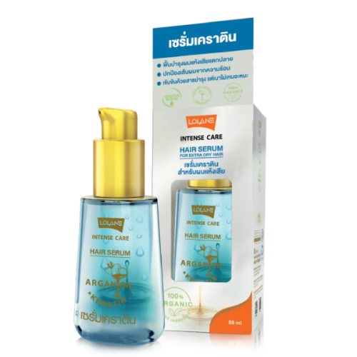 Сыворотка для волос кератиновая Lolane Intense Care с аргановым маслом для сухих волос 55 мл (552265) Сыворотка для волос кератиновая Lolane Intense Care с аргановым маслом для сухих волос 55 мл (552265)