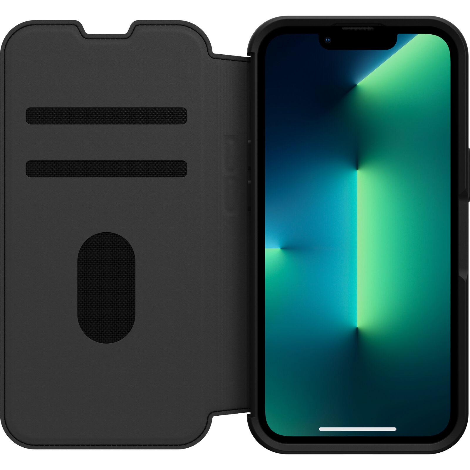 Чохол книжка шкіряна протиударна OtterBox Strada Series 77-85800 для Iphone 13 Pro Max/12 Pro Max (6.7") Black - фото 6